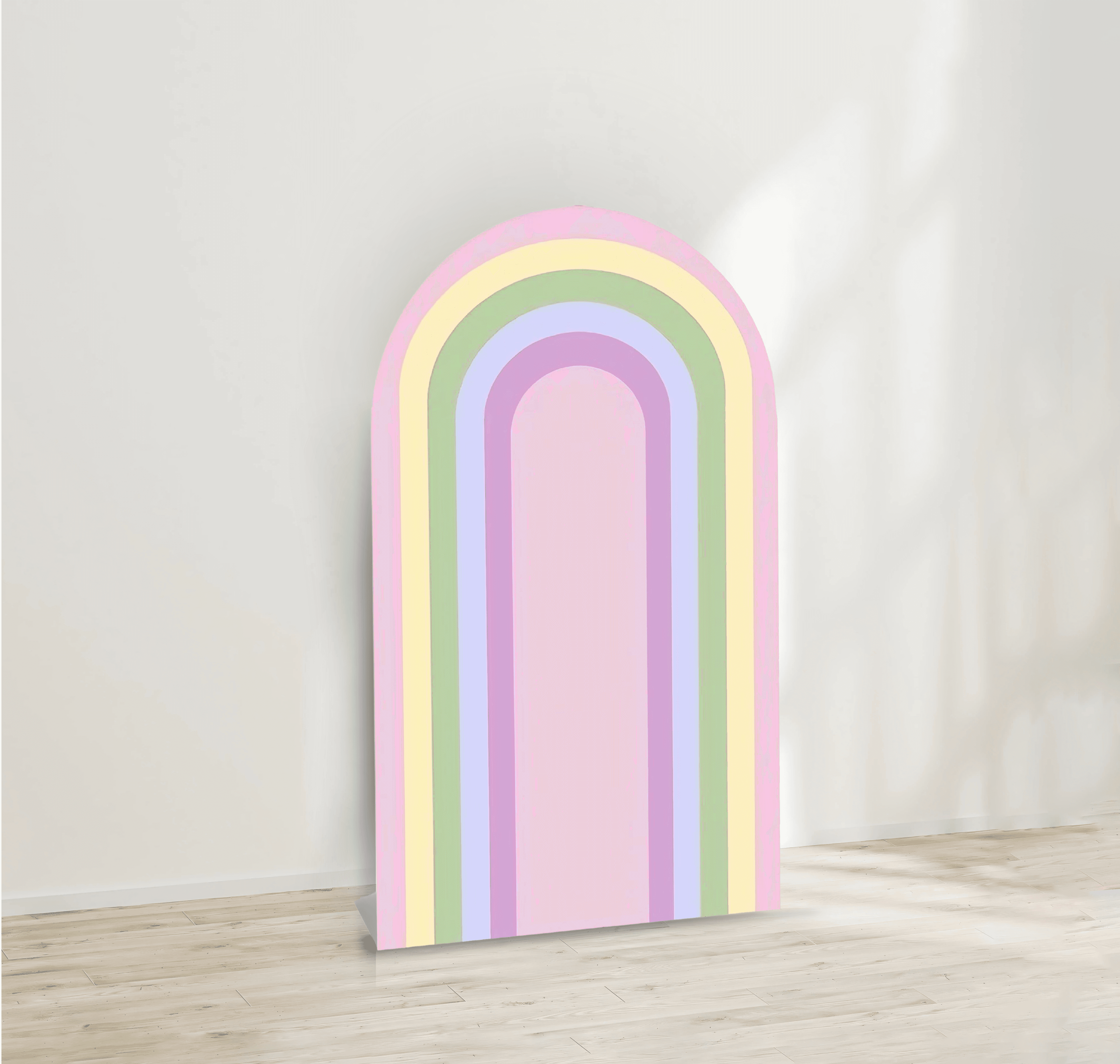 Rainbow Arched Wall
