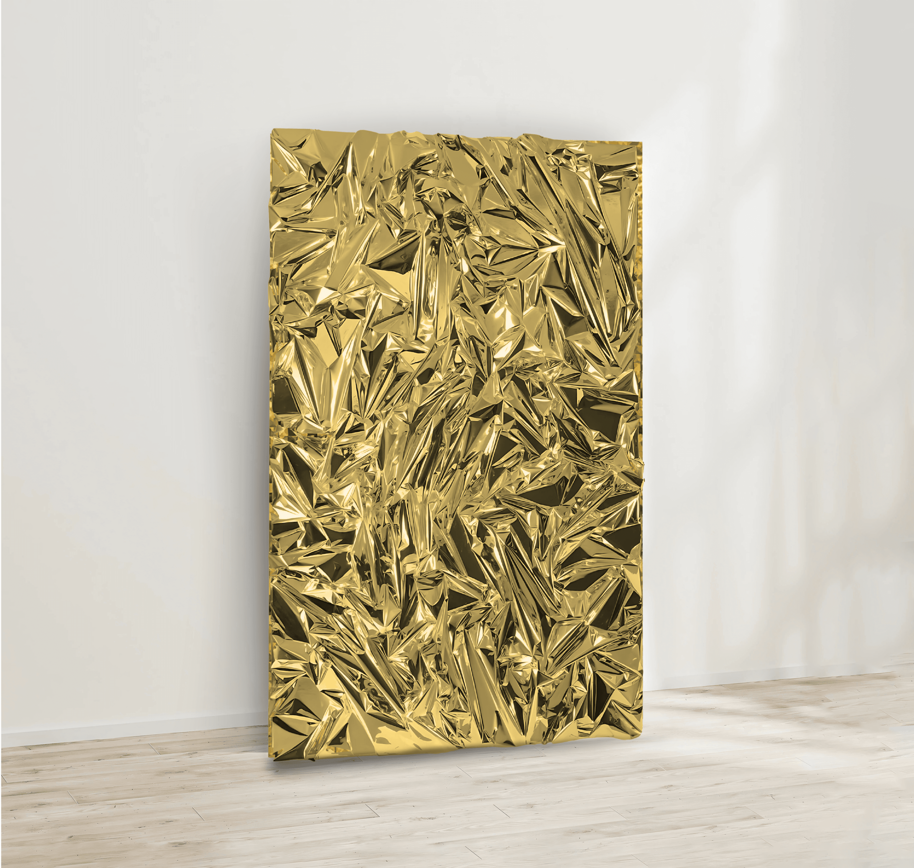 Metal Gold Wall