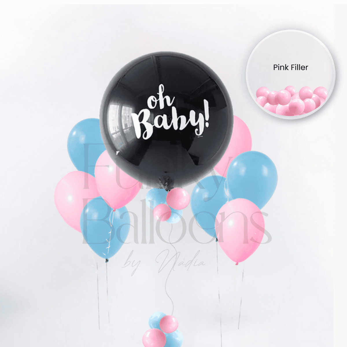 Bouquet - Oh Baby Black (Pink) - Filler 