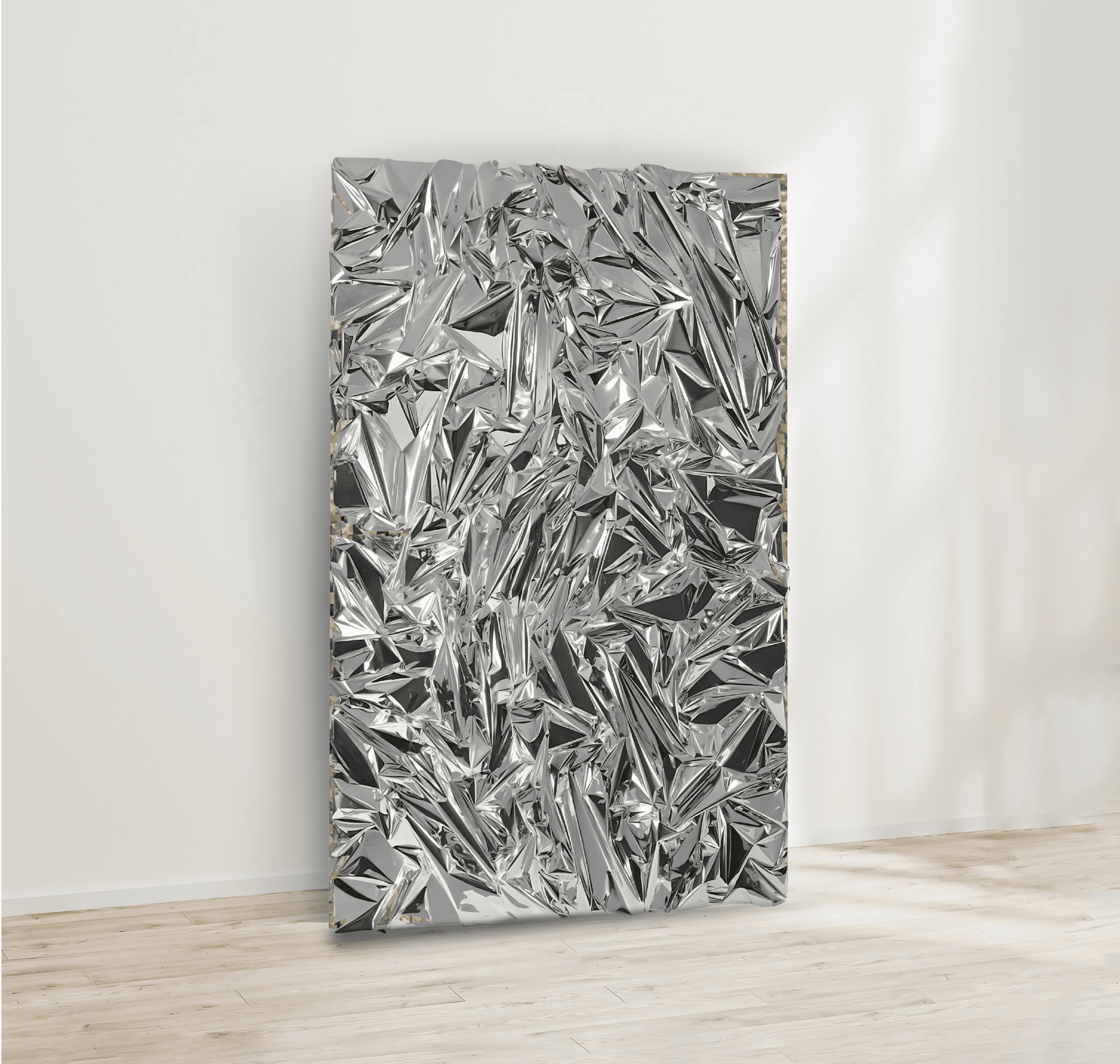 Metal Silver Wall