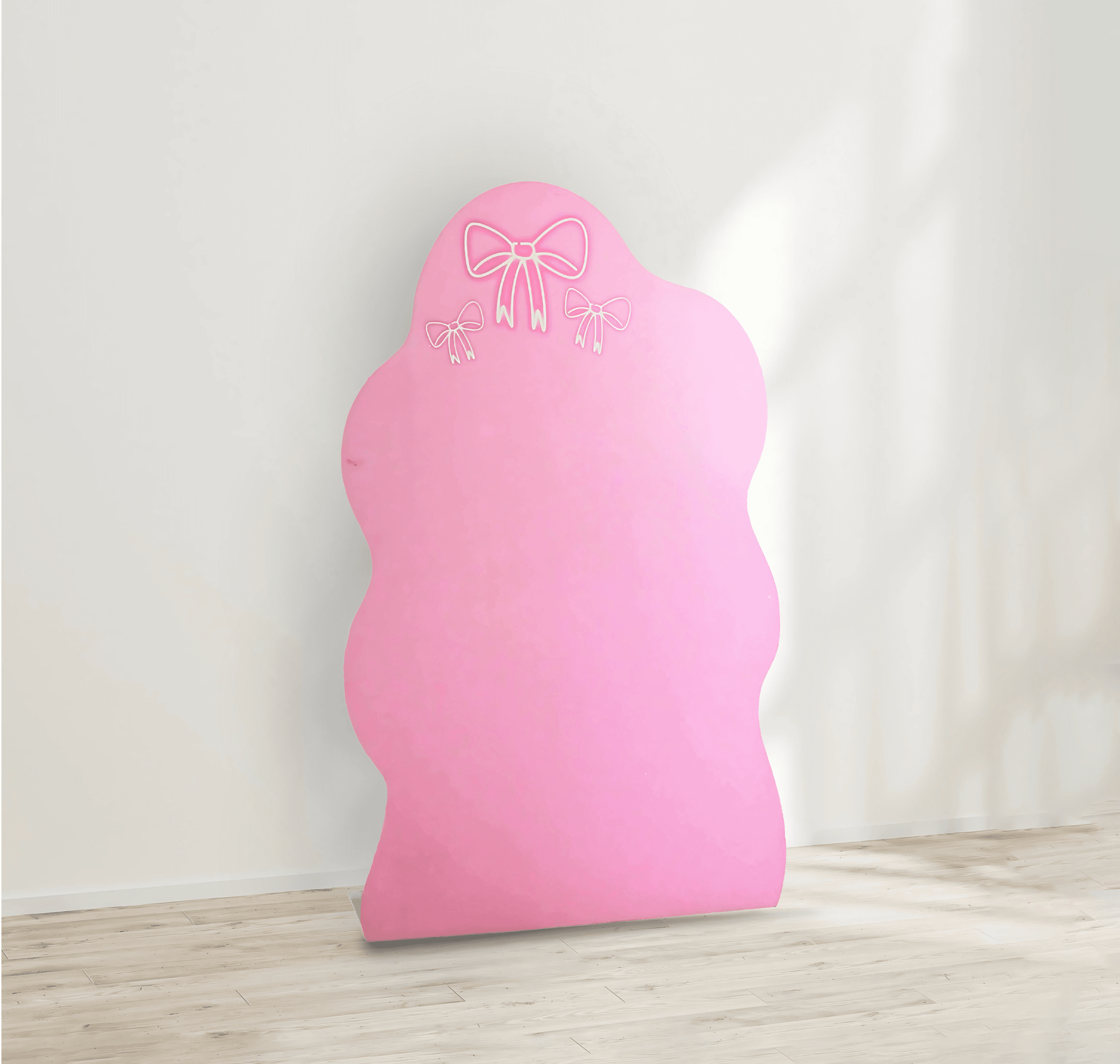 Ribbon in Pink Wall