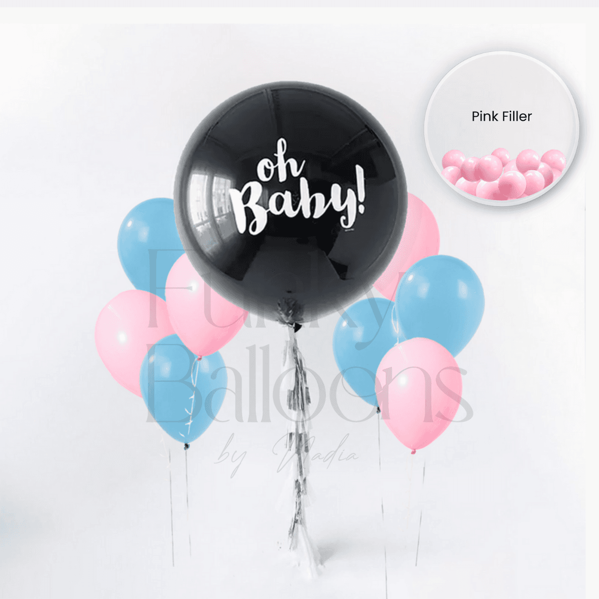 Bouquet - Oh Baby Black (Pink) - Filler Tasseled 