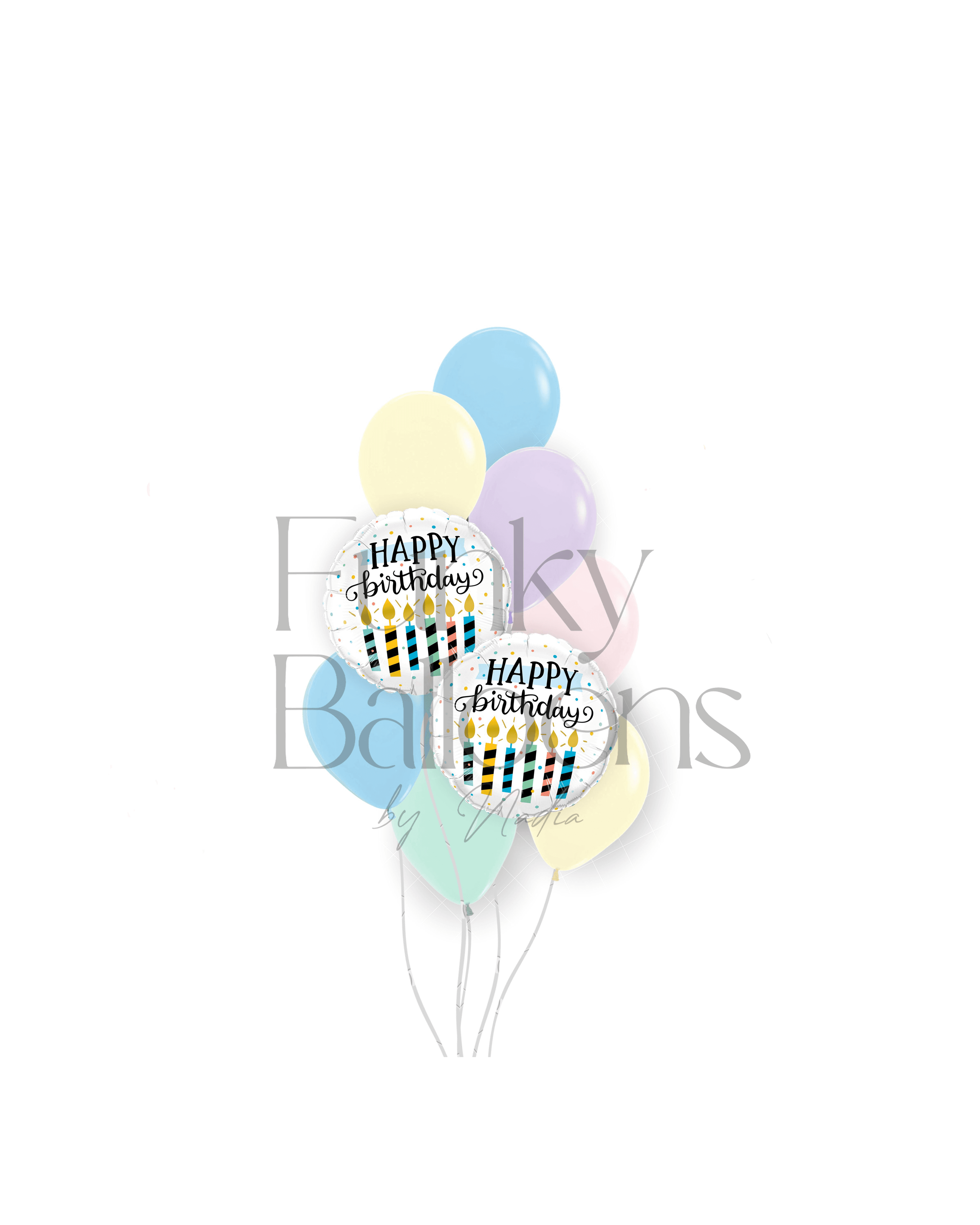Birthday Candles & Dots