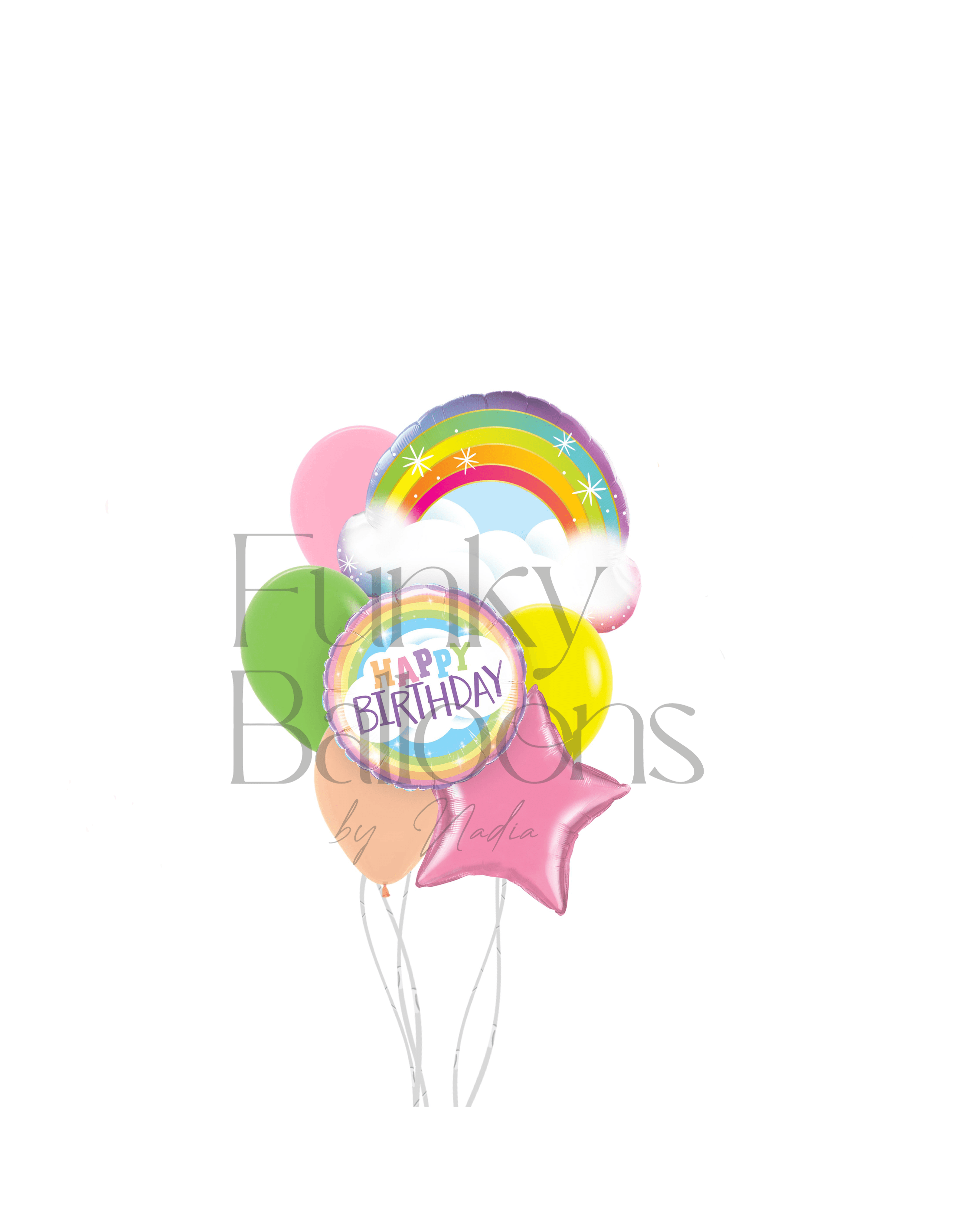 Rainbow Cheerful Set