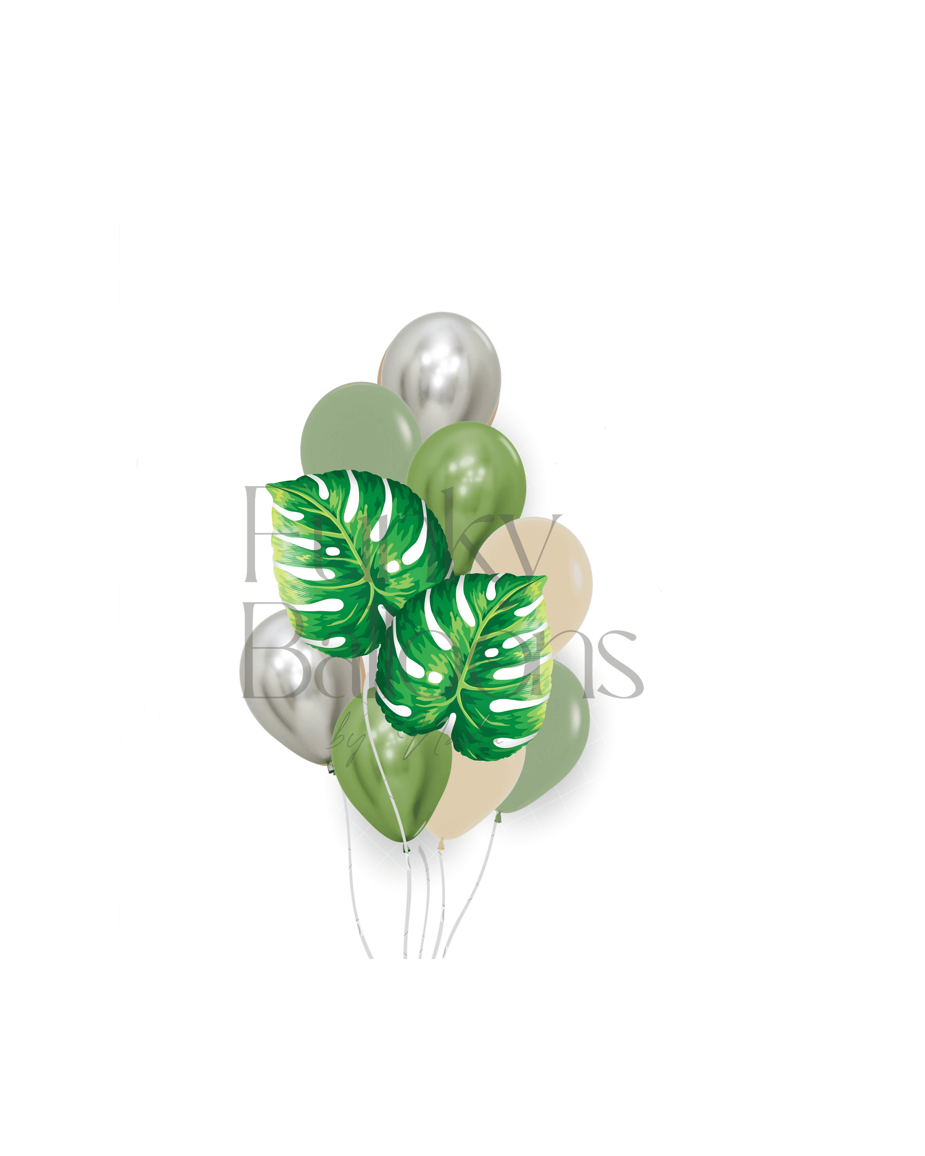 Tropical Green Mood Set 